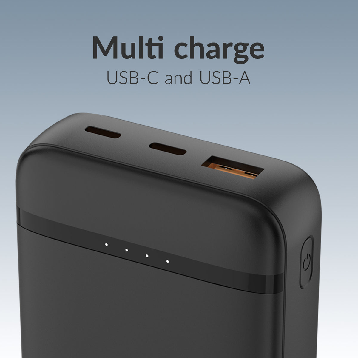 Mobilize Power Bank 20000Mah Pd 20W Black