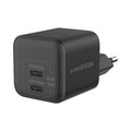 Mobilize Wall Charger 2X Usb-C Gan 45W With Pd/Pps Black